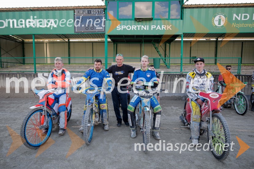 Zadnji uradni trening speedway na stadionu v športnem parku Ilirija