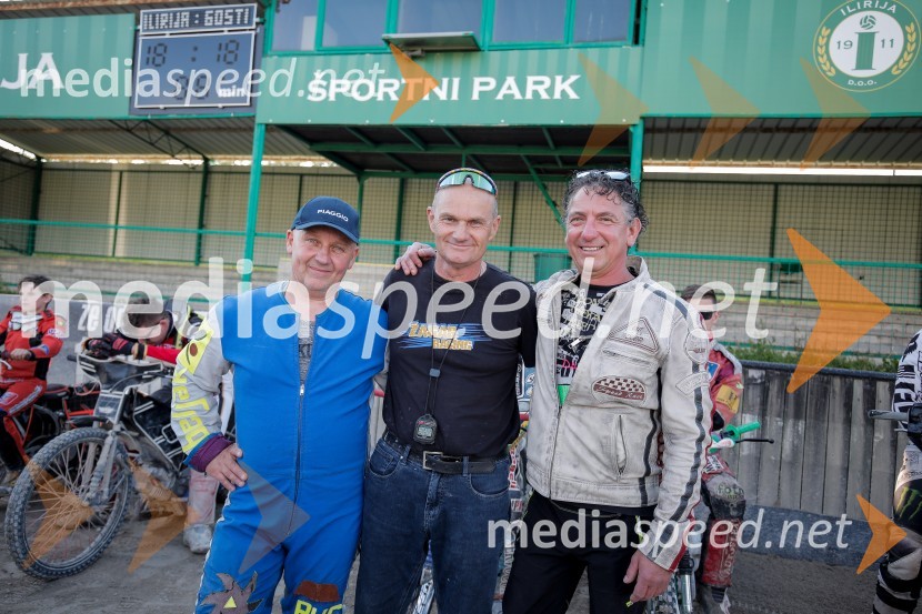Zadnji uradni trening speedway na stadionu v športnem parku Ilirija