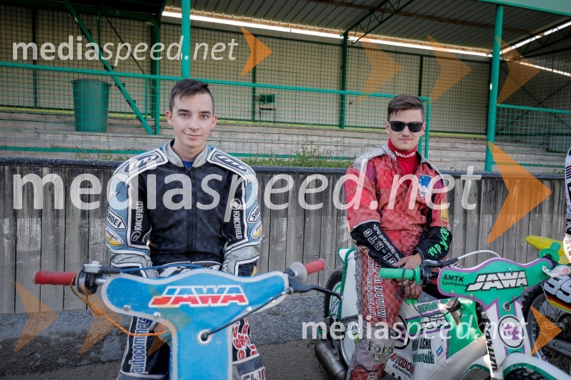 Zadnji uradni trening speedway na stadionu v športnem parku Ilirija