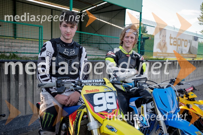 Zadnji uradni trening speedway na stadionu v športnem parku Ilirija