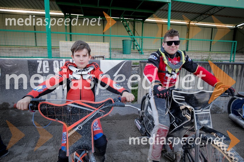 Zadnji uradni trening speedway na stadionu v športnem parku Ilirija