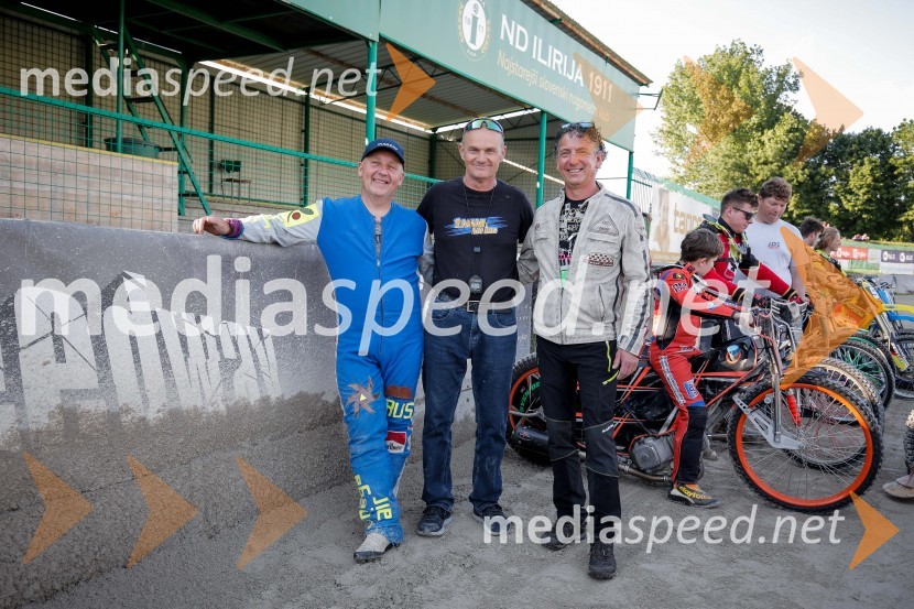 Zadnji uradni trening speedway na stadionu v športnem parku Ilirija