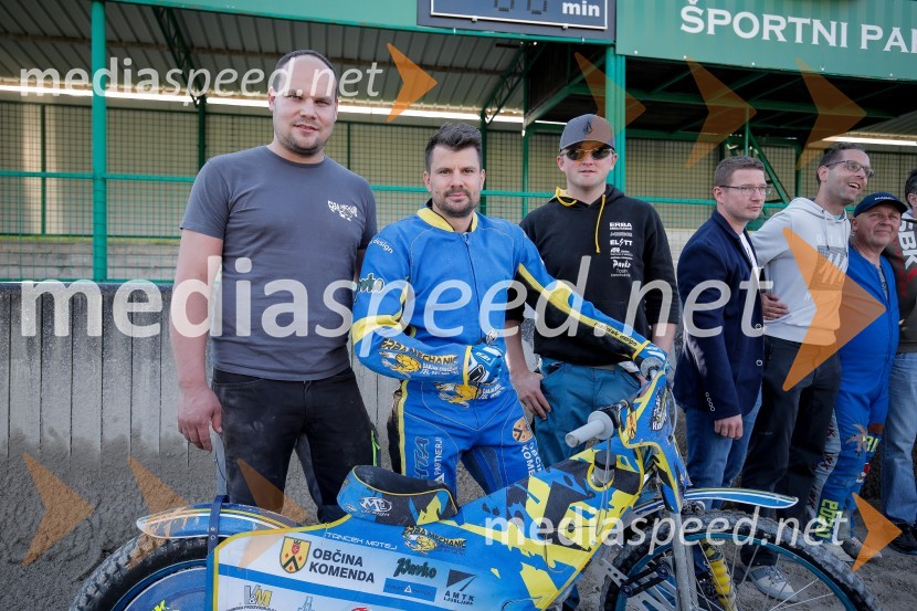 Zadnji uradni trening speedway na stadionu v športnem parku Ilirija