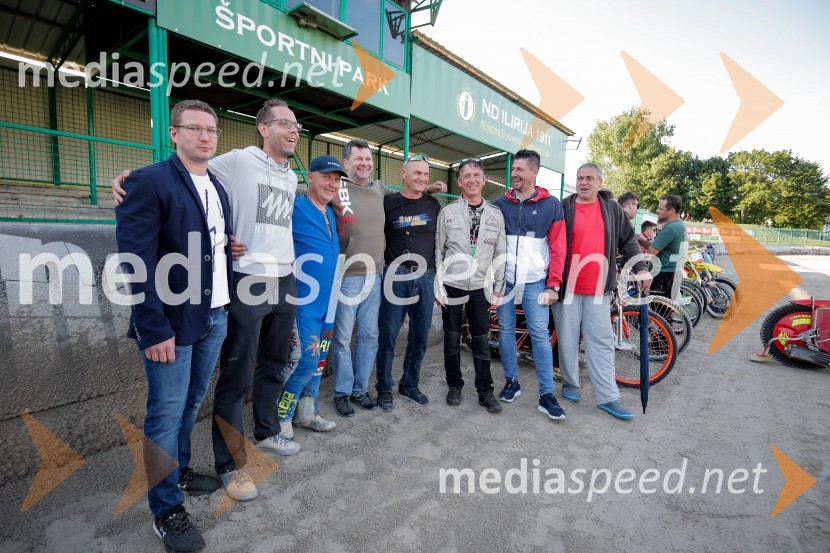 Zadnji uradni trening speedway na stadionu v športnem parku Ilirija