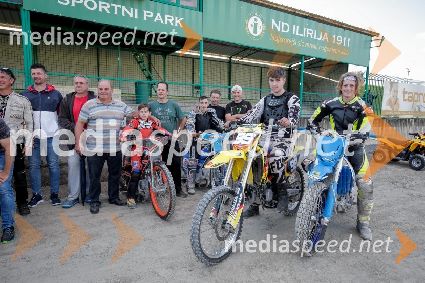 Zadnji uradni trening speedway na stadionu v športnem parku Ilirija
