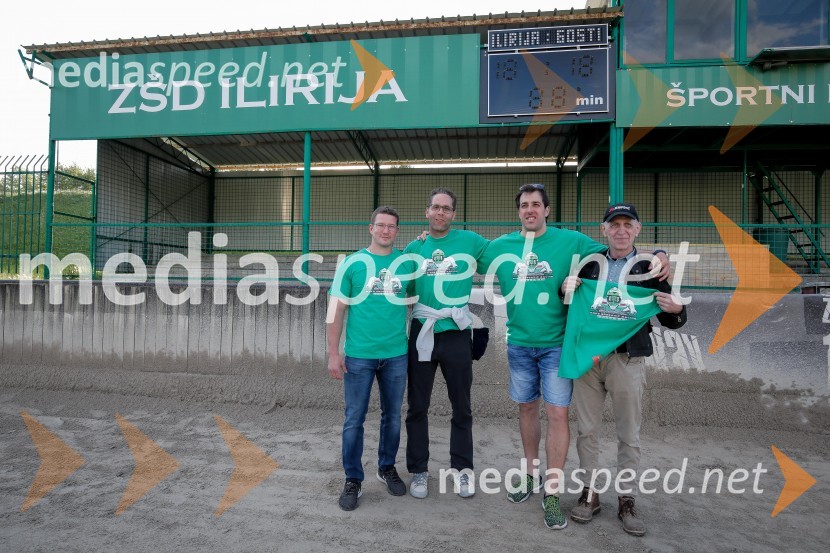 Zadnji uradni trening speedway na stadionu v športnem parku Ilirija
