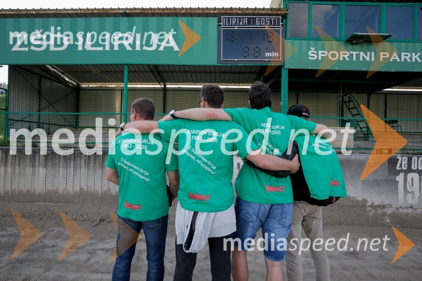 Zadnji uradni trening speedway na stadionu v športnem parku Ilirija