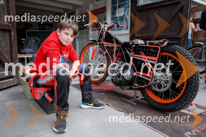 Zadnji uradni trening speedway na stadionu v športnem parku Ilirija