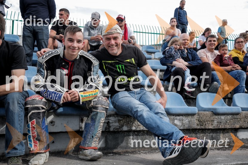 Zadnji uradni trening speedway na stadionu v športnem parku Ilirija
