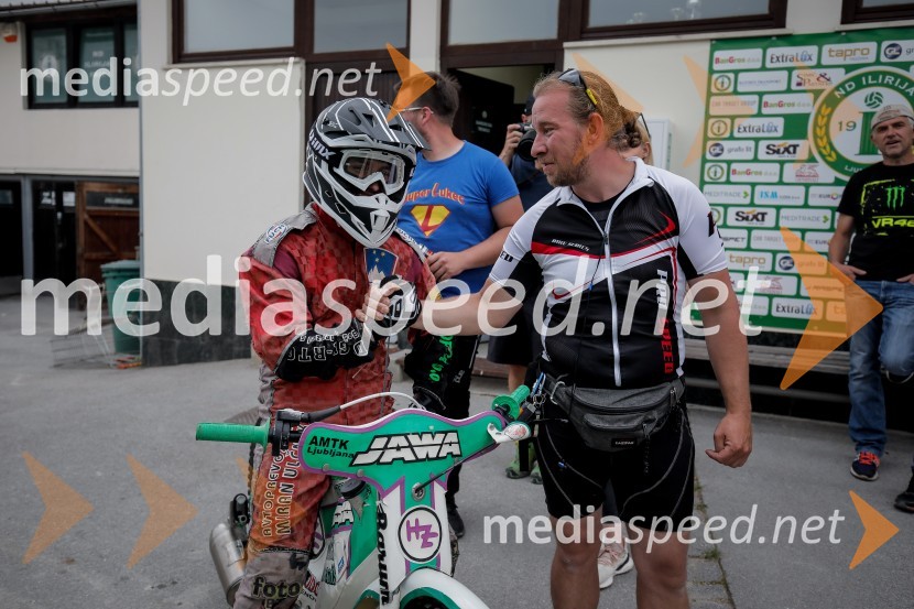Zadnji uradni trening speedway na stadionu v športnem parku Ilirija