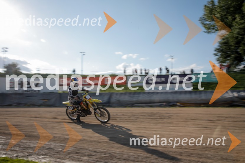 Zadnji uradni trening speedway na stadionu v športnem parku Ilirija
