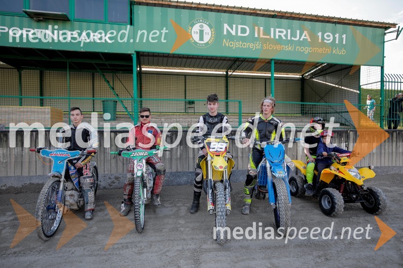 Zadnji uradni trening speedway na stadionu v športnem parku Ilirija