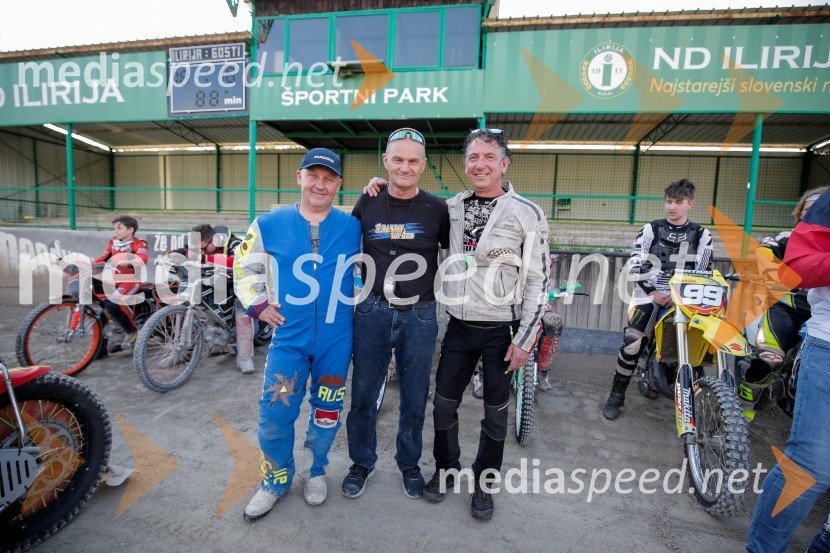 Zadnji uradni trening speedway na stadionu v športnem parku Ilirija