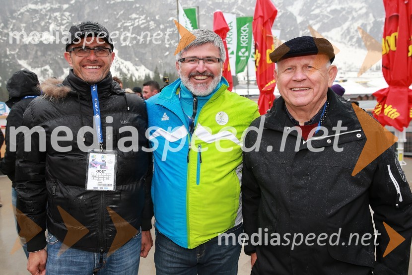  Matjaž Rakovec, župan Mestne občine Kranj;  Roman  Jakič, nekdanji minister za obrambo, predsednik sveta Stranke Alenke Bratušek ;  Janez 	 Kocijančič, nekdanji predsednik OKS Umrl je dolgoletni predsednik OKS-ja Janez Kocijančič