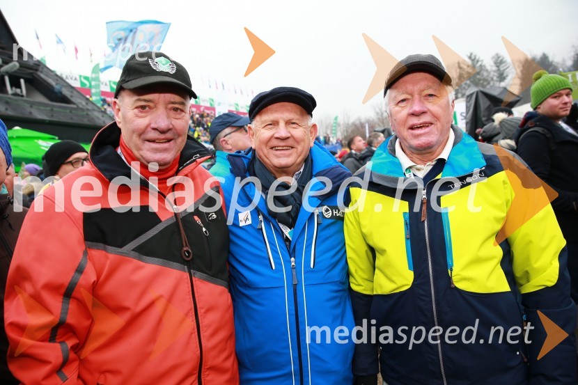  Jože Jagodnik;  Janez 	 Kocijančič, nekdanji predsednik OKS ;  Tone Vogrinec, športni in smučarski funkcionarUmrl je dolgoletni predsednik OKS-ja Janez Kocijančič