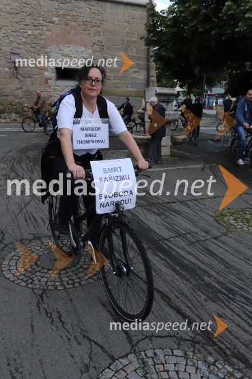  Tatjana Frangež, mestna svetnica MOM, LevicaPetkovi protesti v Mariboru