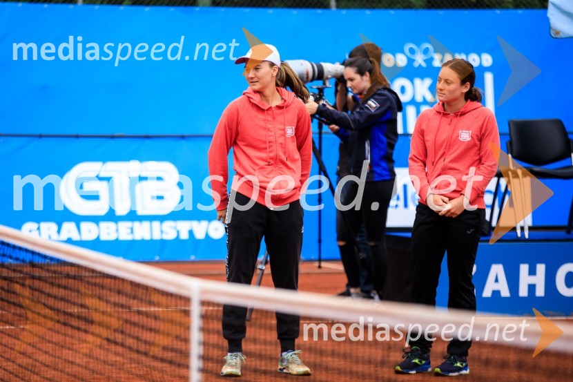  Živa Falkner, teniška igralka;  Tamara  Zidanšek, teniška igralkaBlaž Rola in Bor Artnak, zmagovalca pokala Mime Jaušovec