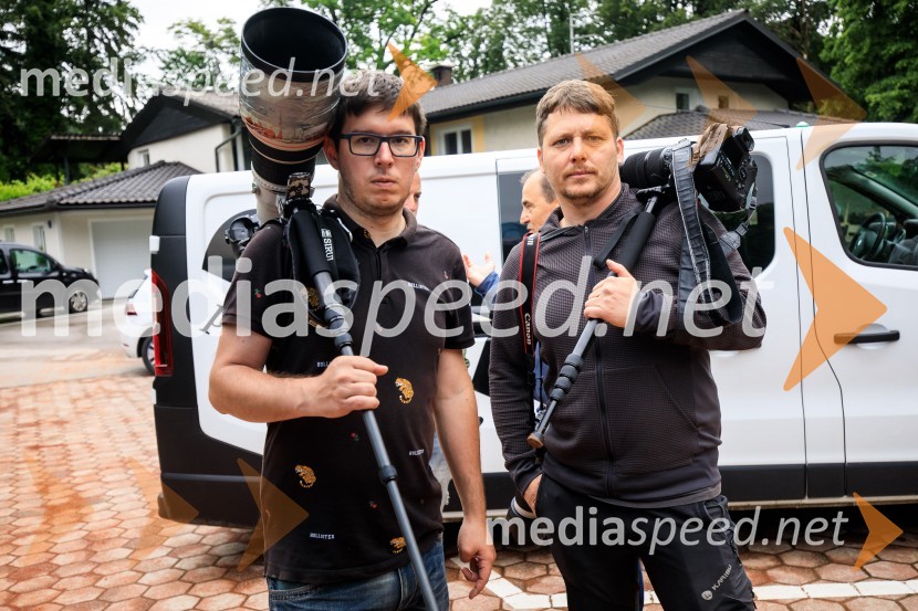 Blaž Rola in Bor Artnak, zmagovalca pokala Mime Jaušovec