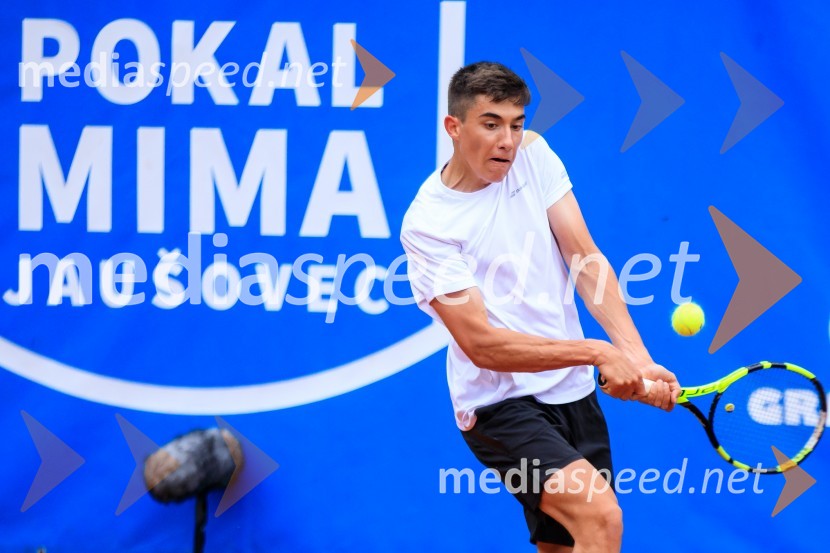  Matic Dimic, teniški igralecBlaž Rola in Bor Artnak, zmagovalca pokala Mime Jaušovec