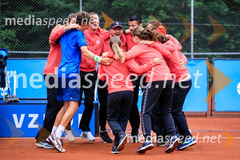 Blaž Rola in Bor Artnak, zmagovalca pokala Mime Jaušovec