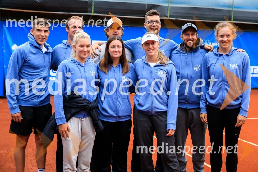  Matic Dimic, teniški igralec;  Grega Žemlja, teniški igralec;  Nika  Radišić, teniška igralka;  Blaž Kavčič, teniški igralec;  Dalila Jakupović, teniška igralka;  Kaja Juvan, tenisačica;  Miha Mlakar, kapetan zahoda;  Tom Kočevar Dešman, teniški igralec;  ... Blaž Rola in Bor Artnak, zmagovalca pokala Mime Jaušovec