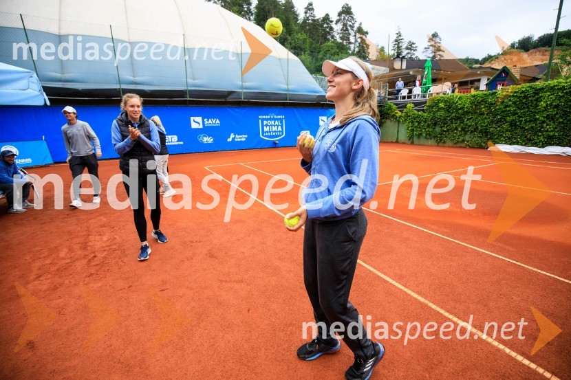  Kaja Juvan, teniška igralkaBlaž Rola in Bor Artnak, zmagovalca pokala Mime Jaušovec