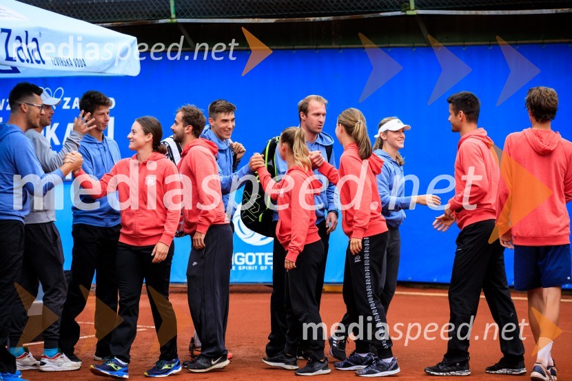  Miha Mlakar, kapetan zahoda;  ... ;  Tamara  Zidanšek, teniška igralka;  Nik  Razboršek, teniški igralec;  Matic Dimic, teniški igralec;  Pia Čuk, teniška igralka;  Grega Žemlja, teniški igralec;  Živa Falkner, teniška igralka;  Kaja Juvan, teniška igralka;  Mike Urbanija, teniški igralec;  Bor Artnak, teniški igralecBlaž Rola in Bor Artnak, zmagovalca pokala Mime Jaušovec