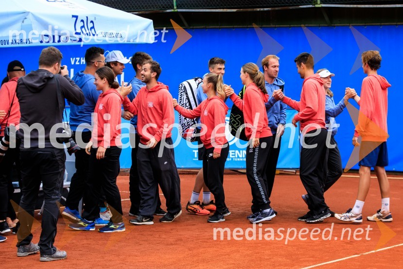  Miha Mlakar, kapetan zahoda;  Tamara  Zidanšek, teniška igralka;  Nik  Razboršek, teniški igralec;  Pia Čuk, teniška igralka;  Matic Dimic, teniški igralec;  Živa Falkner, teniška igralka;  Grega Žemlja, teniški igralec;  Mike Urbanija, teniški igralec;  Kaja Juvan, teniška igralka;  Bor Artnak, teniški igralecBlaž Rola in Bor Artnak, zmagovalca pokala Mime Jaušovec