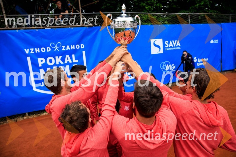 Blaž Rola in Bor Artnak, zmagovalca pokala Mime Jaušovec