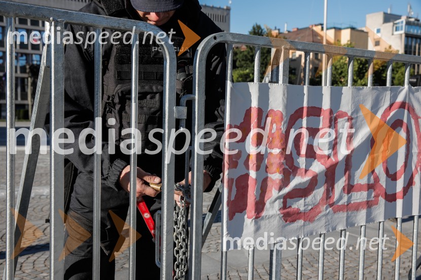 Petkov protest tokrat ni potekal na kolesih