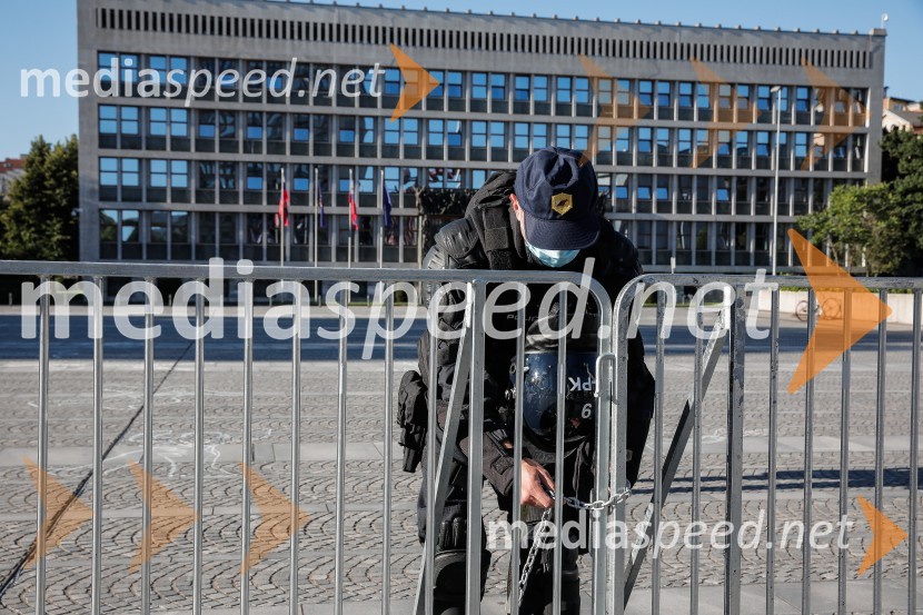 Petkov protest tokrat ni potekal na kolesih