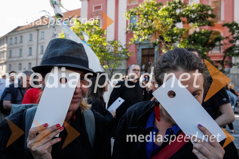 Petkov protest tokrat ni potekal na kolesih