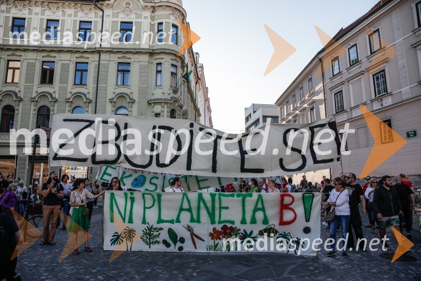 Petkov protest tokrat ni potekal na kolesih
