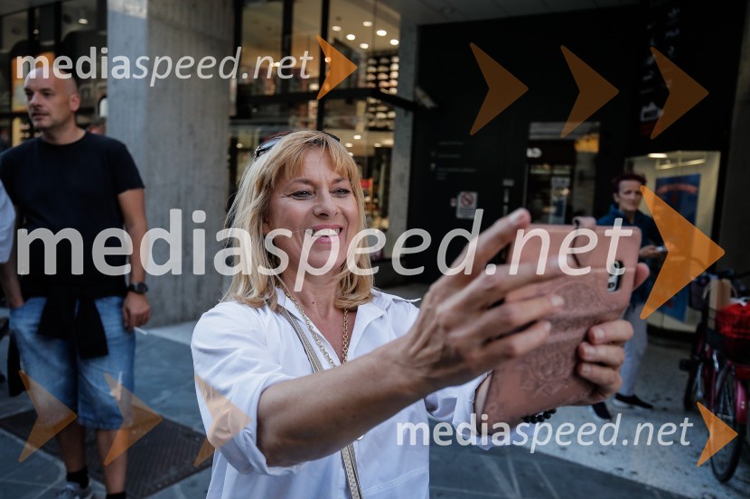 Petkov protest tokrat ni potekal na kolesih