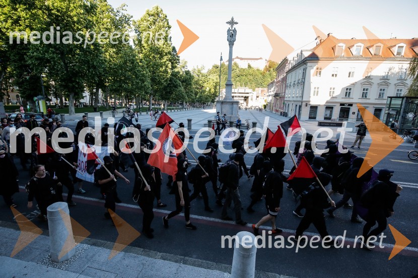Petkov protest tokrat ni potekal na kolesih