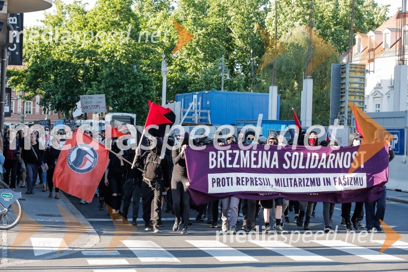 Petkov protest tokrat ni potekal na kolesih