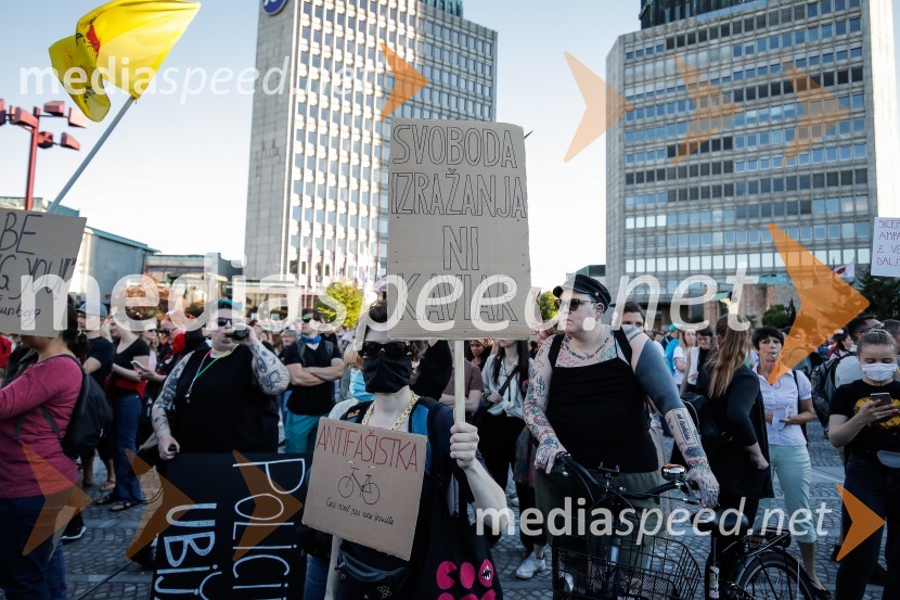 Petkov protest tokrat ni potekal na kolesih