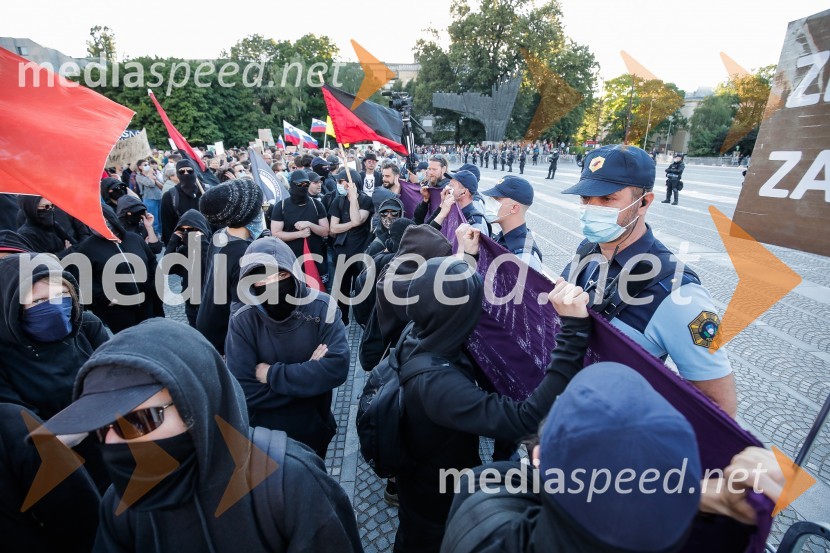Petkov protest tokrat ni potekal na kolesih