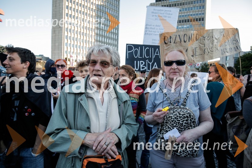 Petkov protest tokrat ni potekal na kolesih