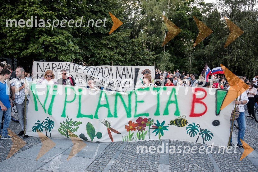 Petkov protest tokrat ni potekal na kolesih