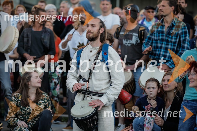 Petkov protest tokrat ni potekal na kolesih