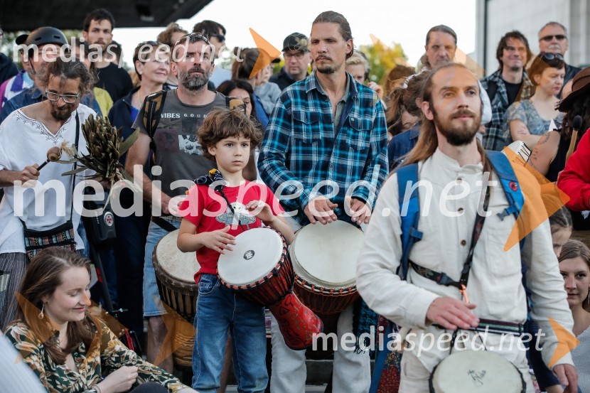 Petkov protest tokrat ni potekal na kolesih
