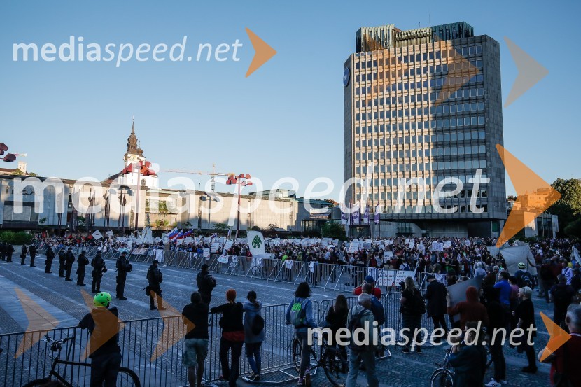 Petkov protest tokrat ni potekal na kolesih