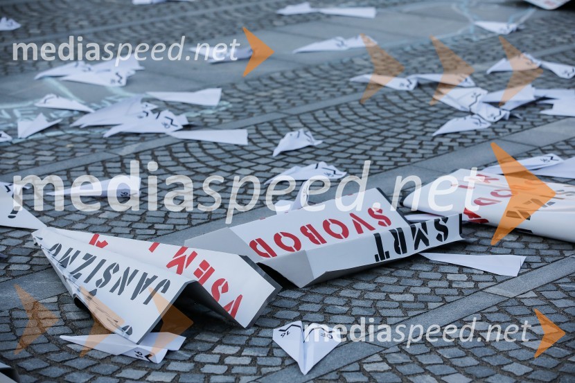 Petkov protest tokrat ni potekal na kolesih