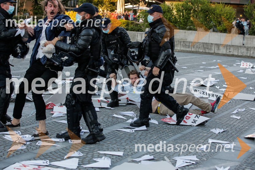 Petkov protest tokrat ni potekal na kolesih