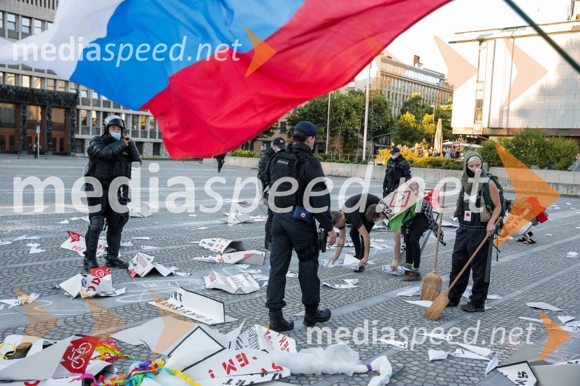 Petkov protest tokrat ni potekal na kolesih
