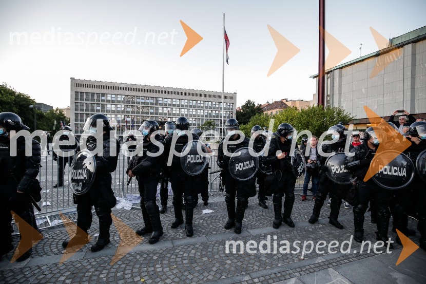 Petkov protest tokrat ni potekal na kolesih