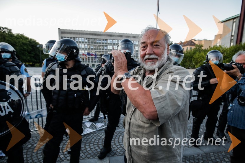 Petkov protest tokrat ni potekal na kolesih