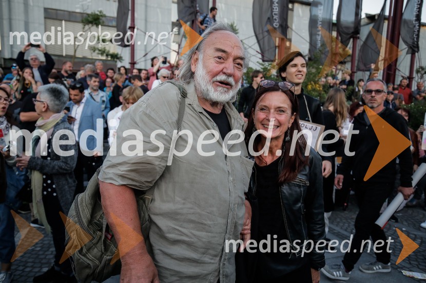 Petkov protest tokrat ni potekal na kolesih