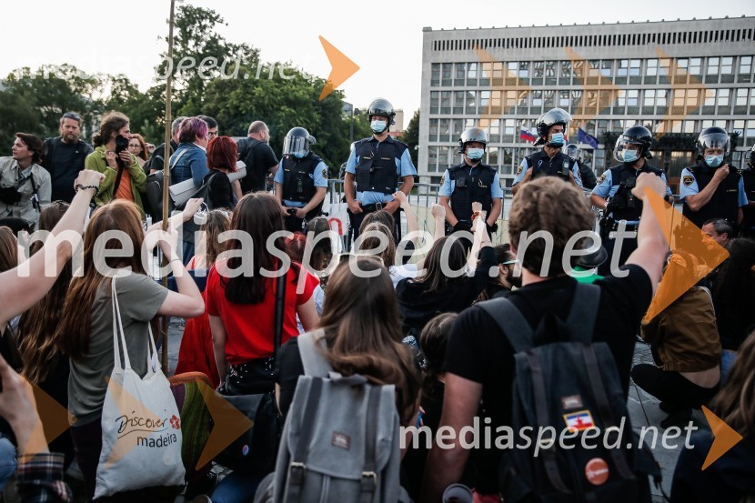 Petkov protest tokrat ni potekal na kolesih